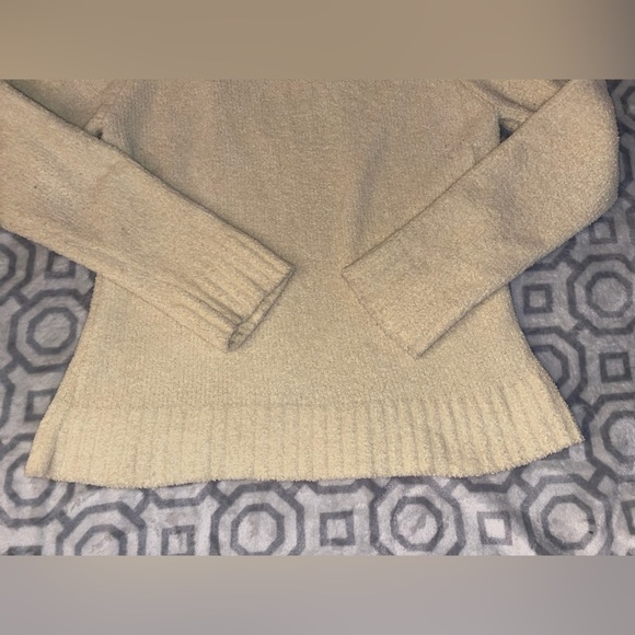 Vintage Carolyn Taylor cream sweater, turtleneck, size XL - Picture 6 of 12